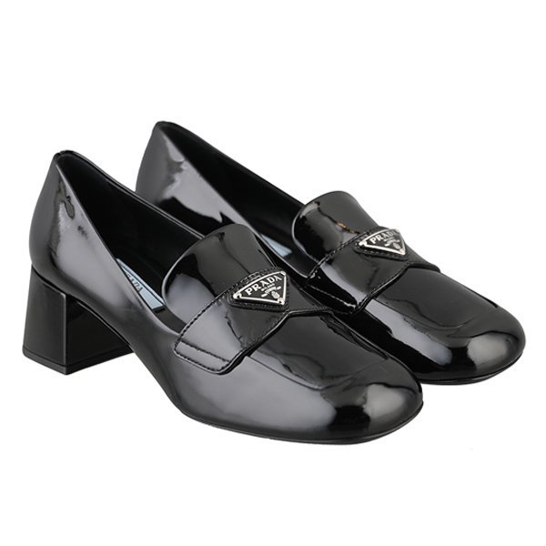 (프라다(PRADA))(시흥점)프라다23SS 1D763M 069 F0002 여성 페이턴트 가죽 로퍼 블랙